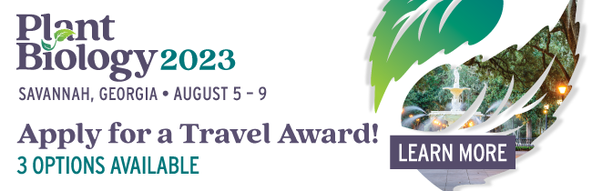 Plant Biology 2023 Travel Awards