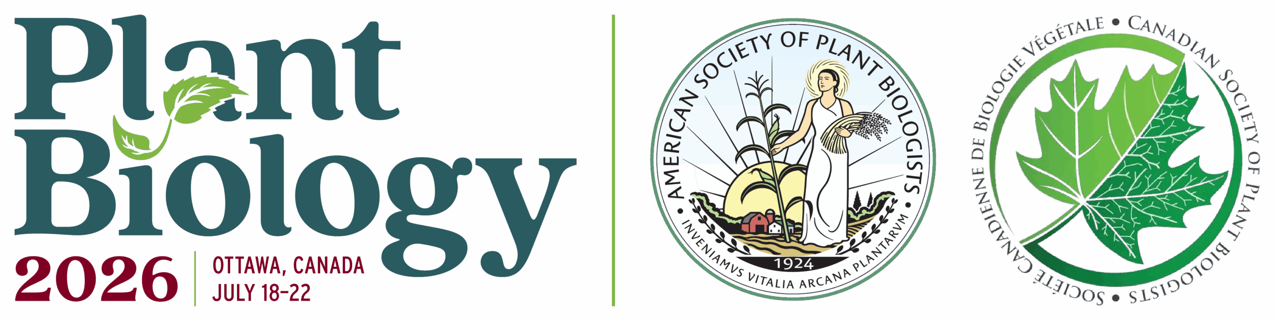 Plant Biology 2026 logo with the ASPB and CSPB logos