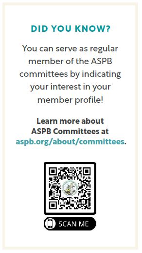 A call to action to join ASPB committees
